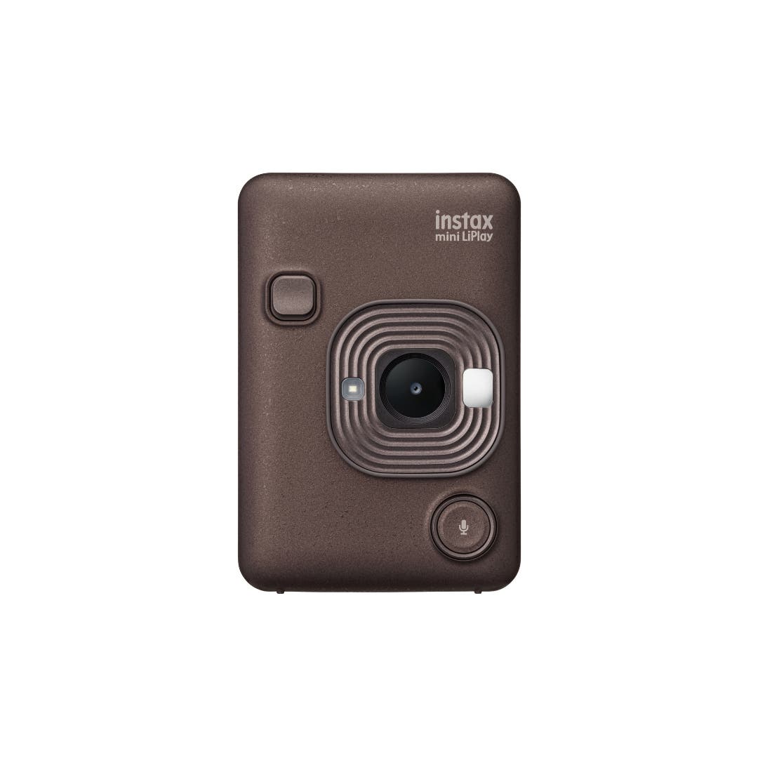 Fujifilm Instax Mini LiPlay USB-C instant camera in Deep Bronze