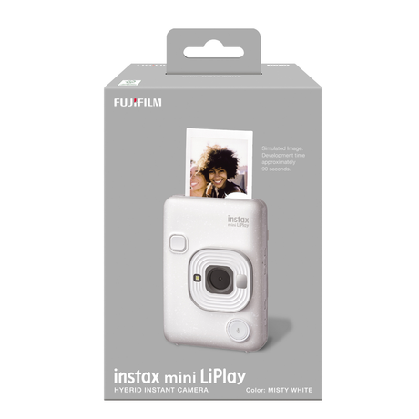 FujiFilm Instax Mini LiPlay (USB-C)Instant Camera - Misty White - additional product view