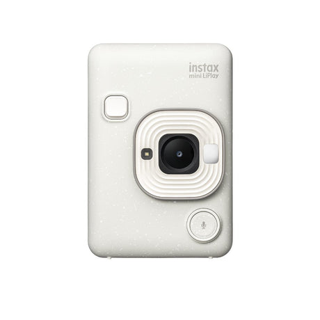 Fujifilm Instax Mini LiPlay USB-C instant camera in Misty White