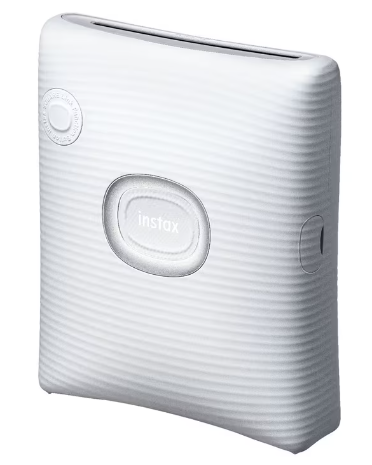 Fujifilm Instax Square Link SmartphonePrinter w/BPack,Case Film&Card Acc - Ash White - additional product view