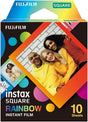 Fujifilm Instax Square Rainbow instant film, 10 sheets