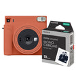 FujiFilm Instax Square SQ1 instant camera in Terracotta with film