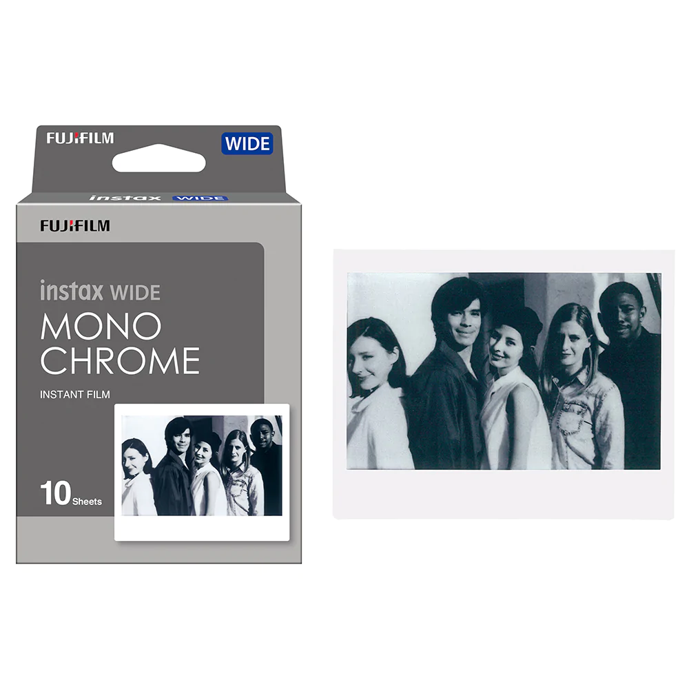 Fujifilm Instax Wide Monochrome - Instant Film (10 Sheets) - additional product view