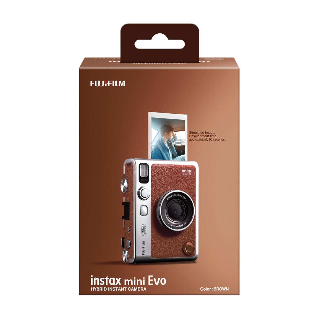 FujiFilm Mini Evo Brown Instant Camera - additional product view