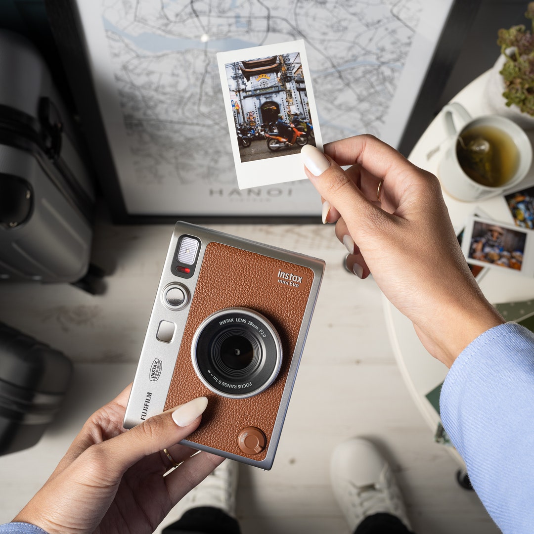 FujiFilm Mini Evo Brown Instant Camera - additional product view