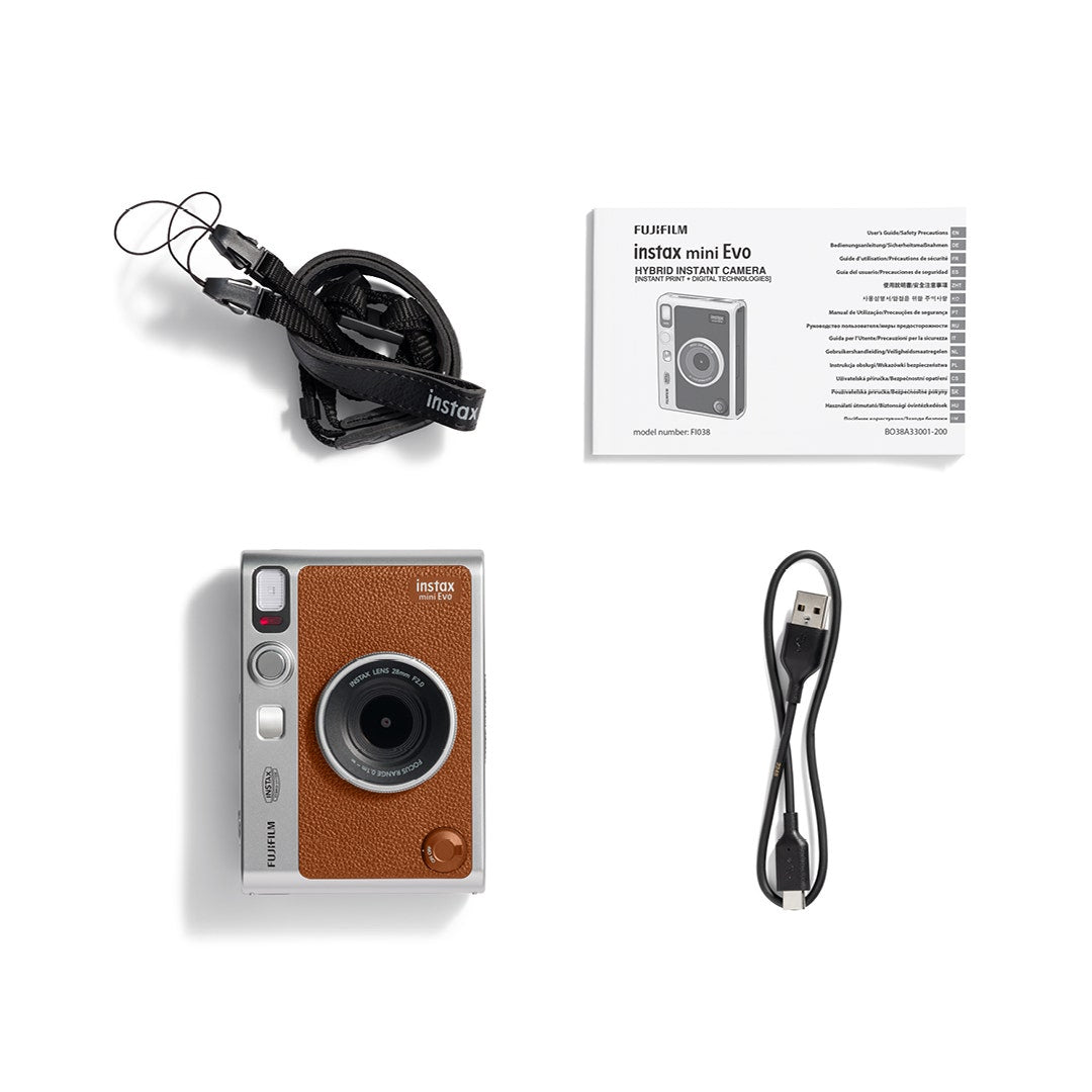 FujiFilm Mini Evo Brown Instant Camera - additional product view