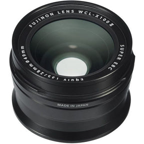 FujiFilm WCL-X100 II black wide conversion lens, Fujifilm X mount