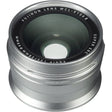 FujiFilm WCL-X100 II wide conversion lens, silver, Fujifilm X mount