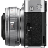 FujiFilm X-E5 Silver w/ XF 23mm f/2.8 R WR Lens Compact System Camera - additional product view