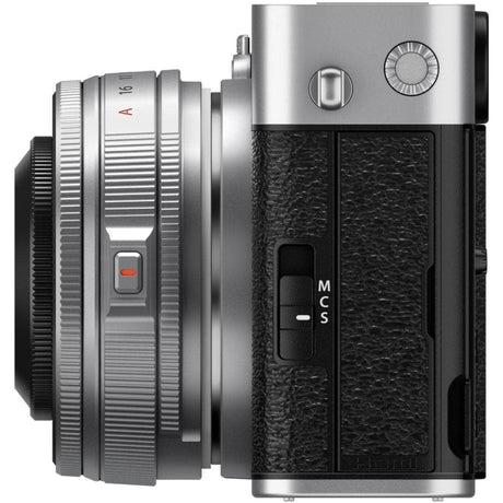 FujiFilm X-E5 Silver w/ XF 23mm f/2.8 R WR Lens Compact System Camera - additional product view