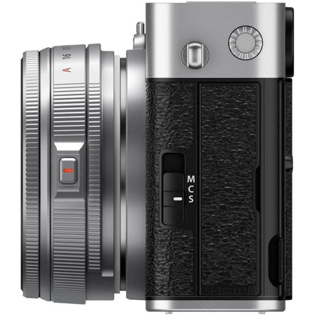 FujiFilm X-E5 Silver w/ XF 23mm f/2.8 R WR Lens Compact System Camera - additional product view
