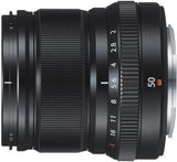 FujiFilm X Lens XF50mm f/2 R WR Black lens, Fujifilm X mount