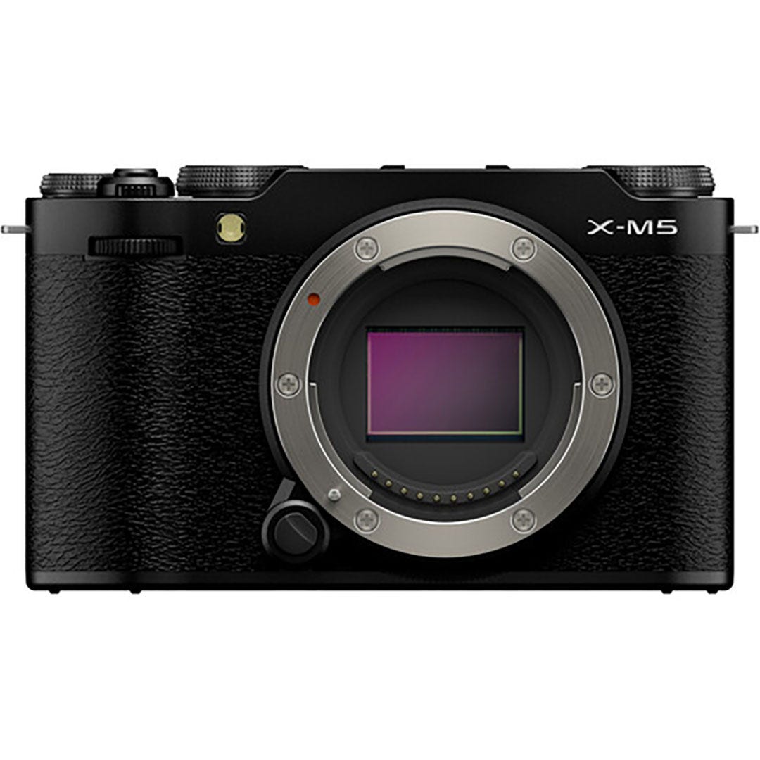 FujiFilm X-M5 black body only compact system camera