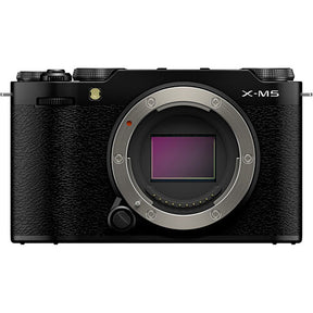 FujiFilm X-M5 black body only compact system camera