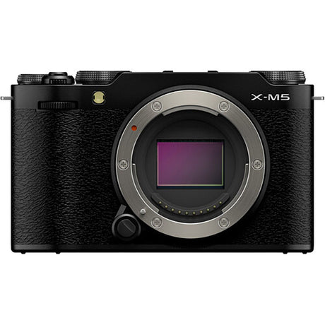 FujiFilm X-M5 black body only compact system camera