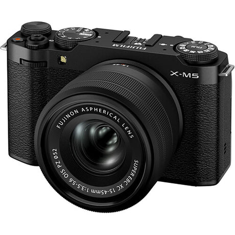 FujiFilm X-M5 Black w/XC15-45 mm Lens Compact System Camera - additional product view