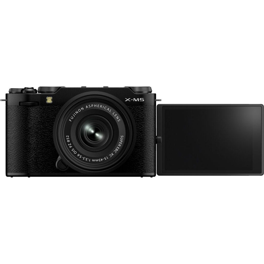 FujiFilm X-M5 Black w/XC15-45 mm Lens Compact System Camera - additional product view