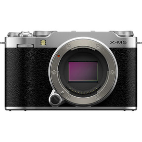 FujiFilm X-M5 silver body only compact system camera