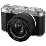 FujiFilm X-M5 Silver w/XC15-45 mm Lens Compact System Camera - additional product view