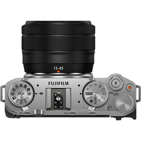 FujiFilm X-M5 Silver w/XC15-45 mm Lens Compact System Camera - additional product view
