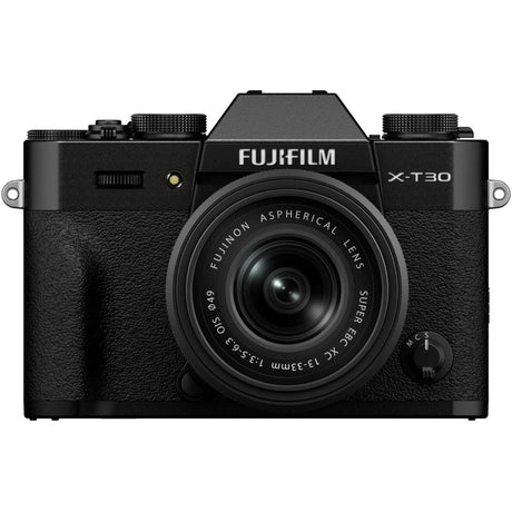 Fujifilm X-T30 III with XC 13-33mm lens, Black