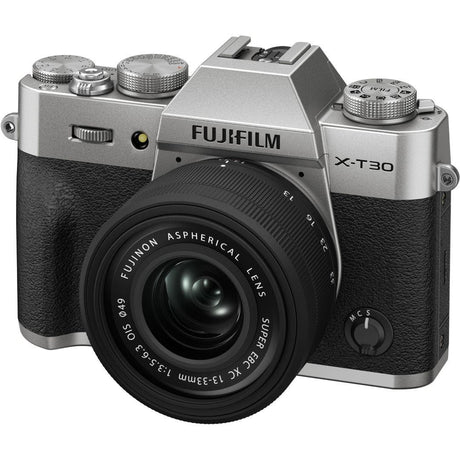 Fujifilm X-T30 III with XC 13-33mm f/3.5-6.3 OIS Lens - Silver - additional product view