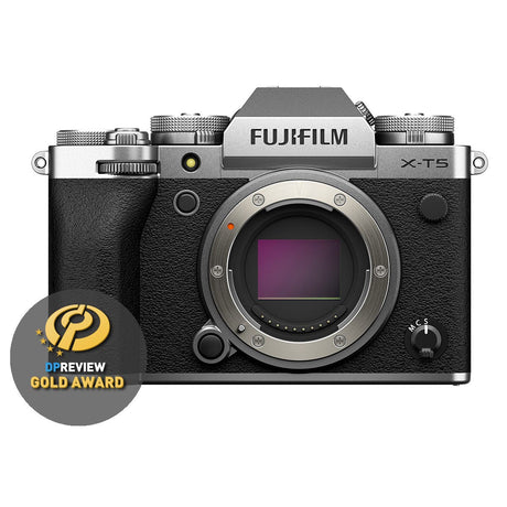 FujiFilm X-T5 silver body only mirrorless camera
