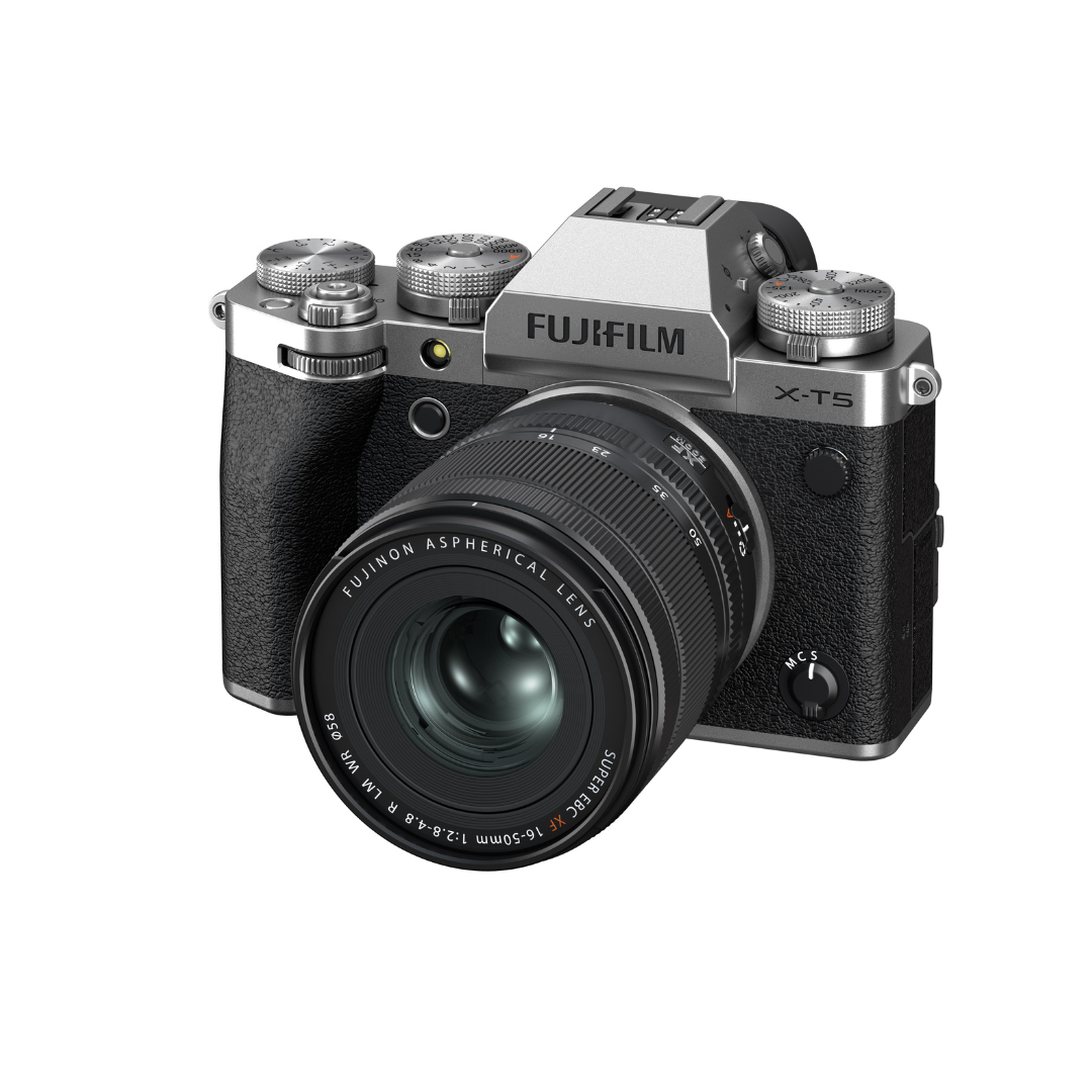 FujiFilm X-T5 Silver Body w/ XF16-50mm Lens Compact System Camera - additional product view