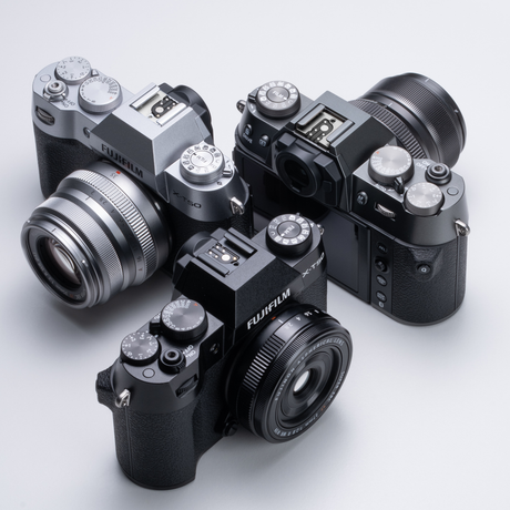 FujiFilm X-T50 Charcoal Silver Body Only Compact System Camera - additional product view