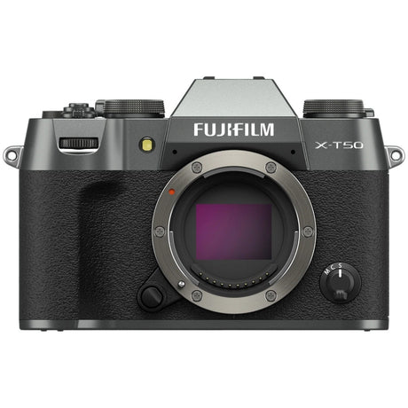 FujiFilm X-T50 Charcoal Silver Body w/ XC15-45mm Lens (HB) Compact System Camera - additional product view
