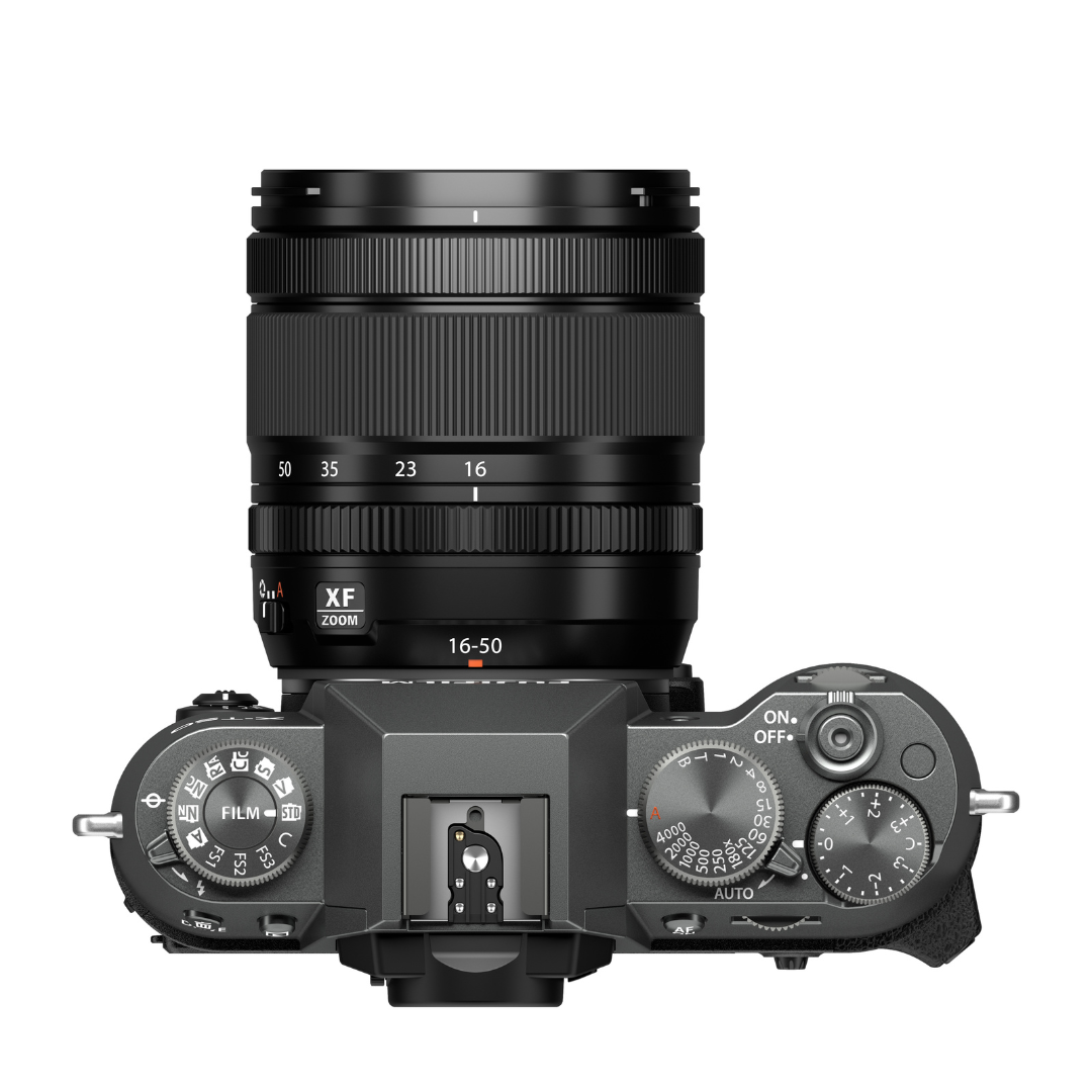 FujiFilm X-T50 Charcoal Silver Body w/XF16-50mm Lens (HB) Compact System Camera - additional product view