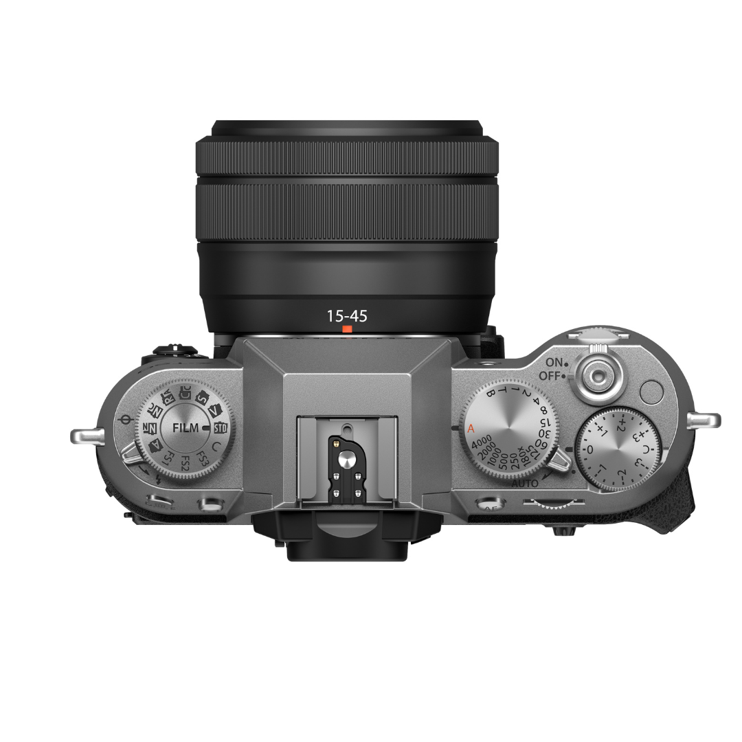 FujiFilm X-T50 Silver Body w/ XC15-45mm Lens (HB) Compact System Camera - additional product view