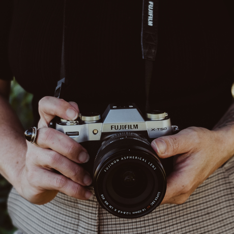 FujiFilm X-T50 Silver Body w/ XF16-50mm (HB) Lens Compact System Camera - additional product view