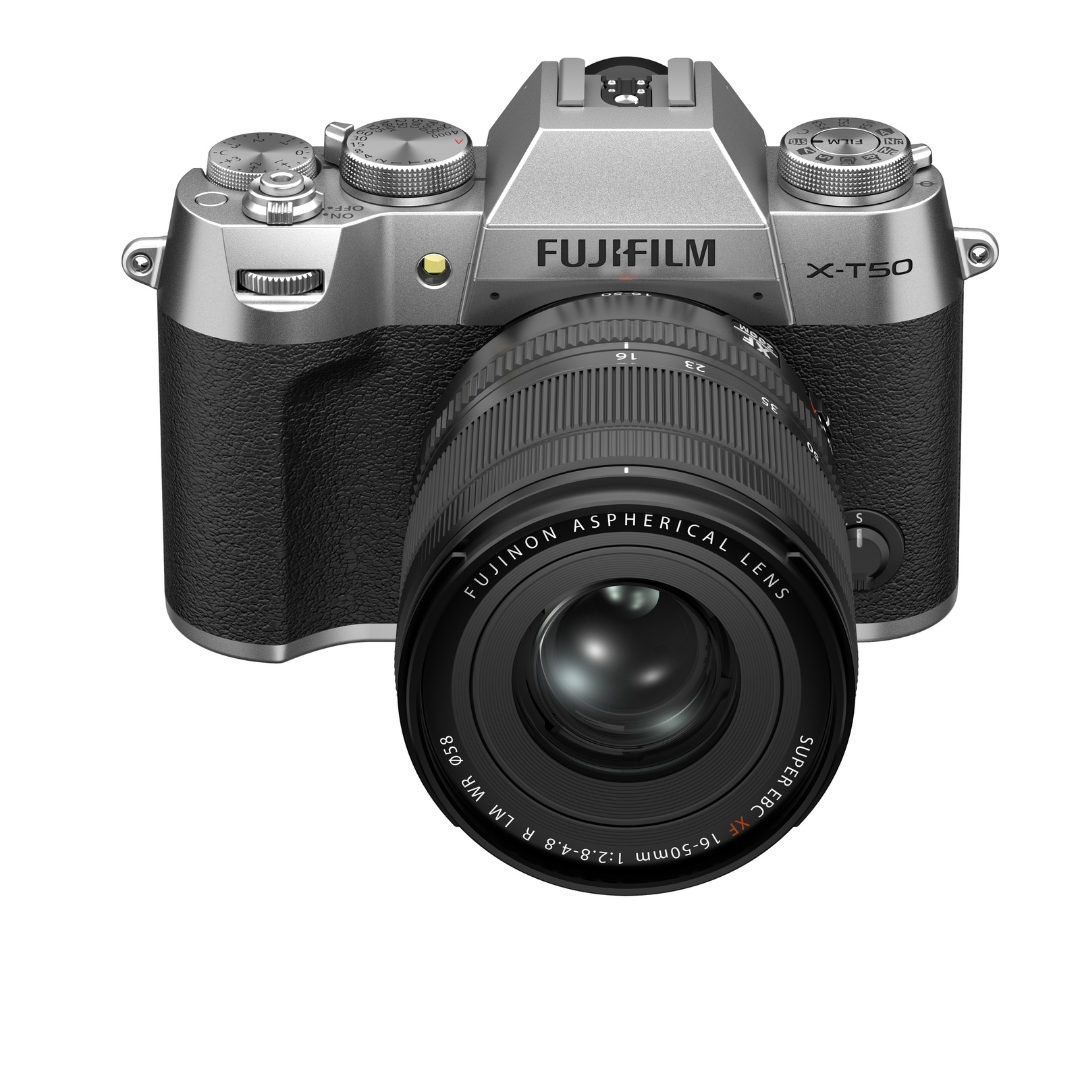 FujiFilm X-T50 Silver Body w/ XF16-50mm (HB) Lens Compact System Camera - additional product view