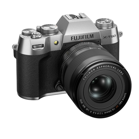 FujiFilm X-T50 Silver Body w/ XF16-50mm (HB) Lens Compact System Camera - additional product view