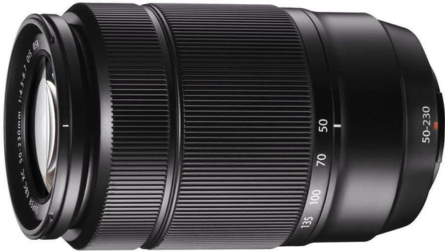 Fujifilm XC 50-230mm f/4.5-6.7 black telephoto zoom lens