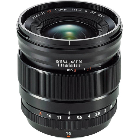 Fujifilm XF 16mm f/1.4R WR Lens - additional product view