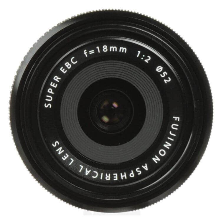 Fujifilm XF 18mm f/2 R Pancake Lens - additional product view