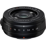 FujiFilm XF 23mm f/2.8 R WR X lens in black