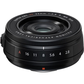 FujiFilm XF 23mm f/2.8 R WR X lens in black