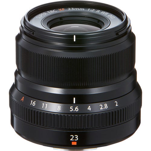 Fujifilm XF 23mm f/2 R WR Black Lens - additional product view