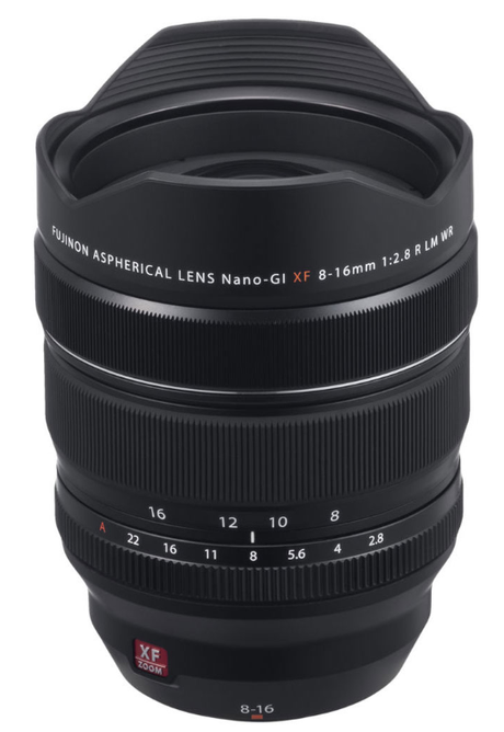 FujiFilm XF 8-16mm f/2.8 R LM WR X Lens - additional product view