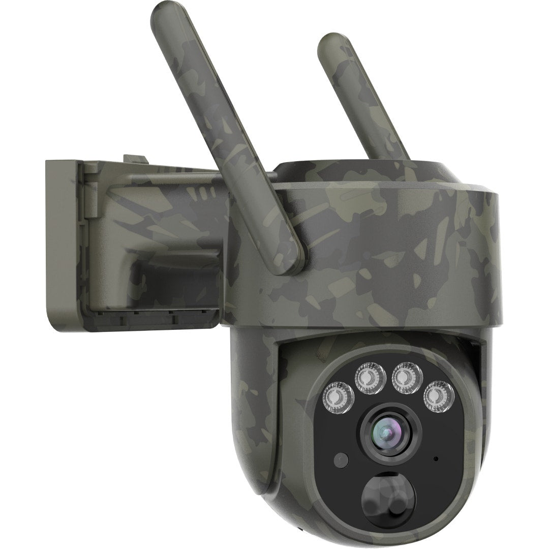 GERBER Security Camera WiFi with Solar and 32GB TF Camo "Follow Me" - additional product view