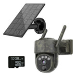 GERBER Security Camera WiFi with Solar and 32GB TF Camo "Follow Me" - additional product view