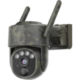 GERBER Security Camera WiFi with Solar and 32GB TF, Camo