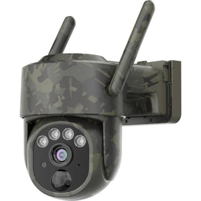 GERBER Security Camera WiFi with Solar and 32GB TF, Camo