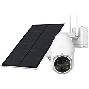 Gerber WiFi Solar Security Camera, white