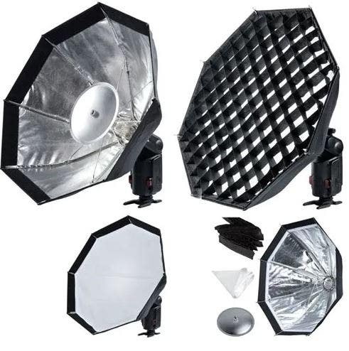Godox AD360 umbrella style grided softbox, 48cm