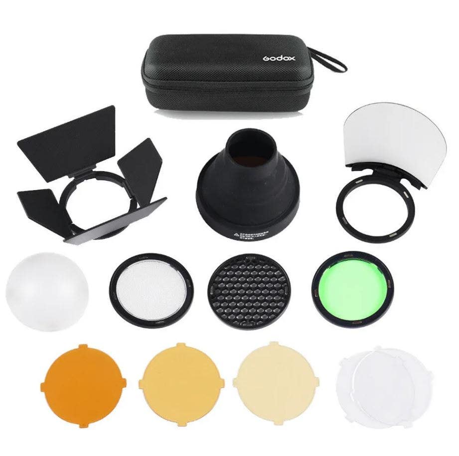 Godox AK-R1 accessory kit for round flash heads