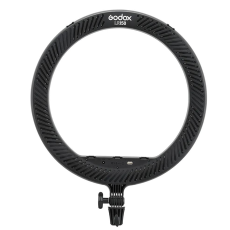 Godox LR150 Black Bi Colour LED Ring Light - additional product view
